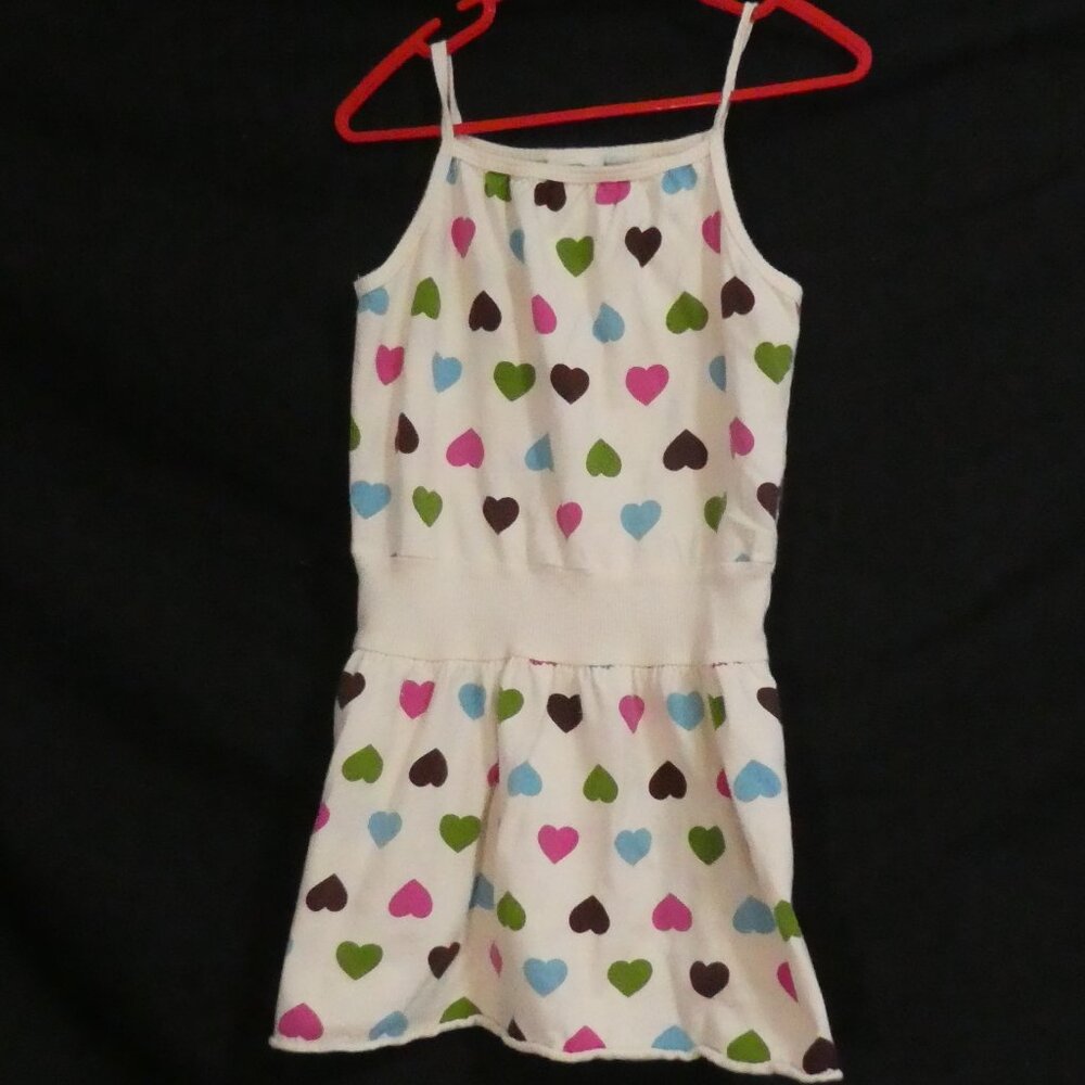 CIRCO | 4T | Heart Pattern Spaghetti Strap Spring - Summer Dress